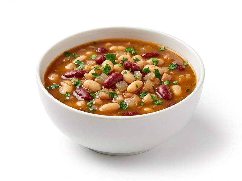 Traditionelle Bohnensuppe | Herzhaft & Wärmend