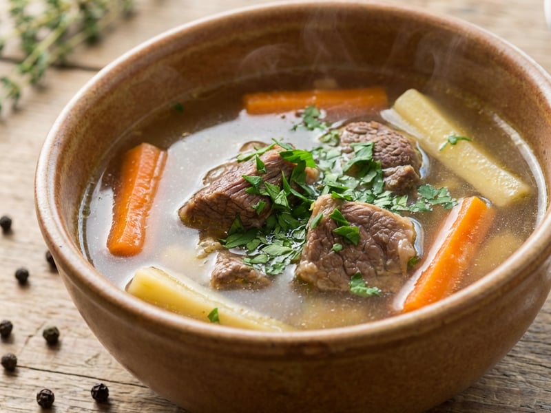 Klassische Wiener Rindsuppe