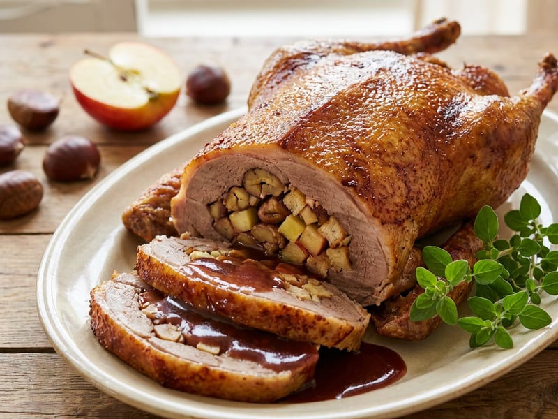 Gänsebraten
