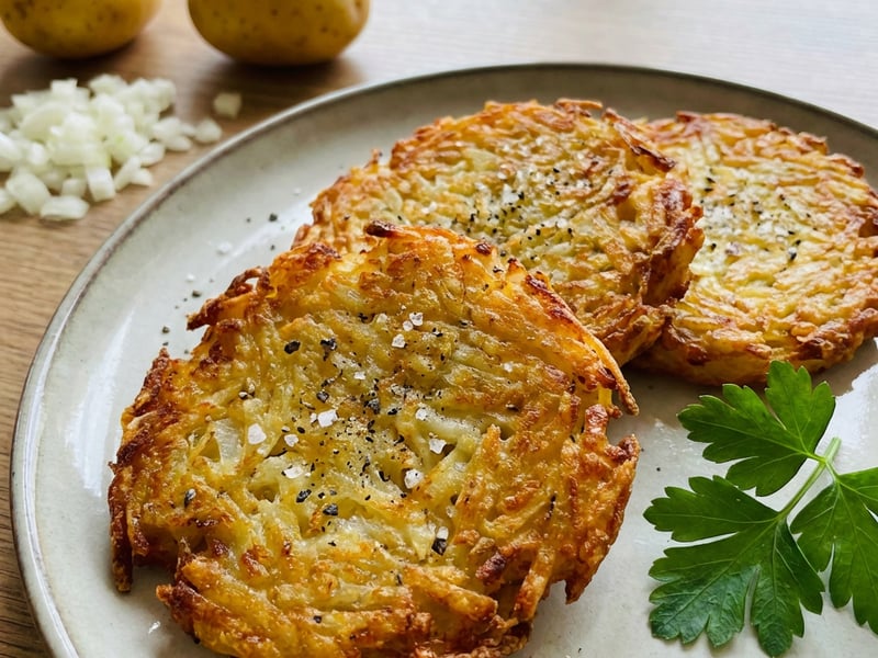 Hash Browns | Knusprige Erdäpfellaibchen
