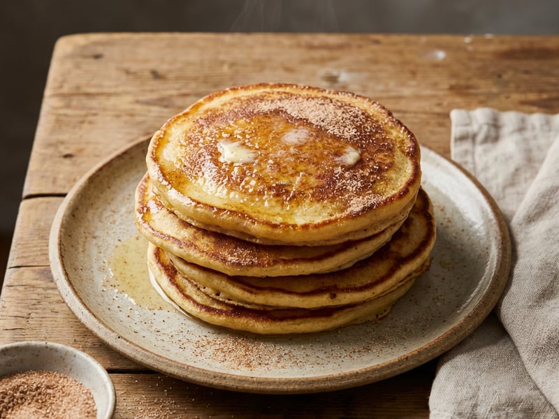 Austrian Dalken with Butter and Cinnamon