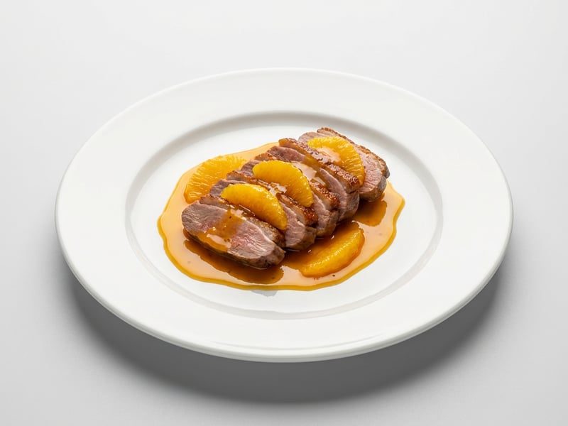 Entenbrust mit Orangen | Knusprig & Fruchtig