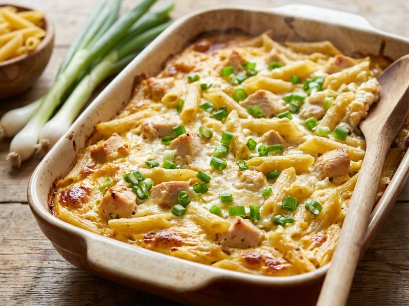 Pasta Bake with Cottage Cheese