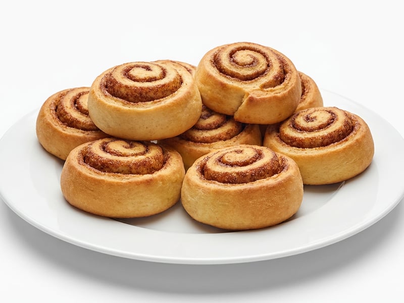 Flaumige Zimtschnecken