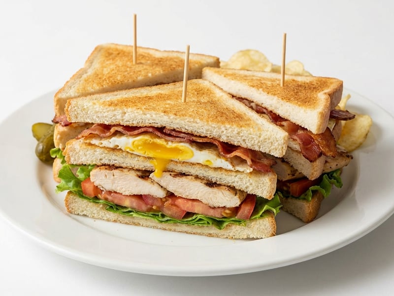 Klassisches Club Sandwich