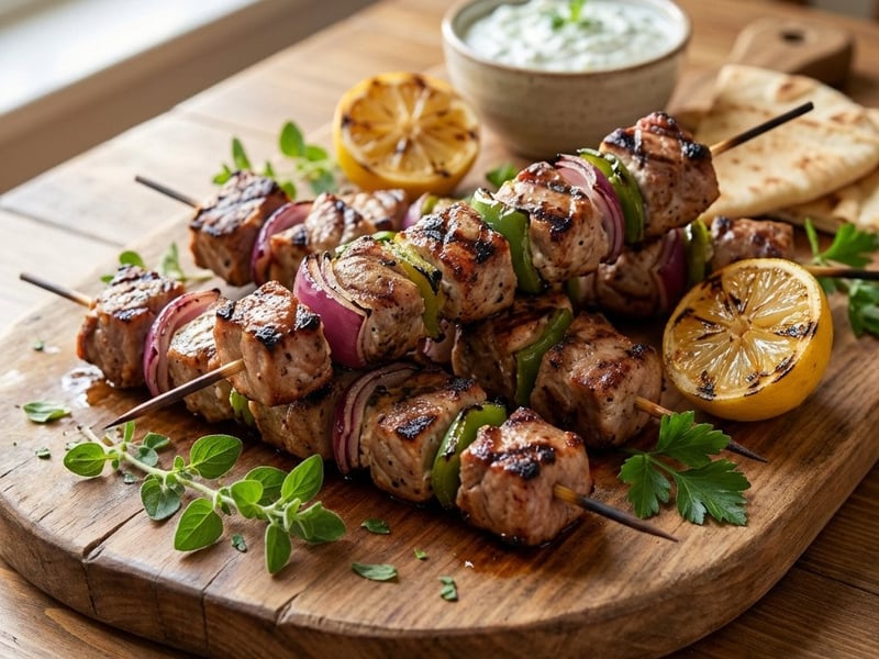 Souvlaki - Greek Meat Skewers