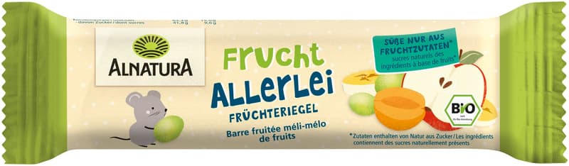 Alnatura BIO Fruchtallerlei Früchteriegel