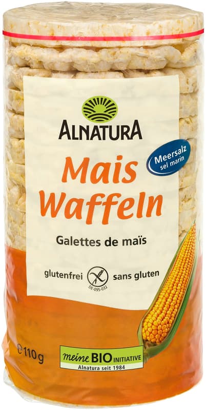 Alnatura BIO Maiswaffeln mit Meersalz glutenfrei