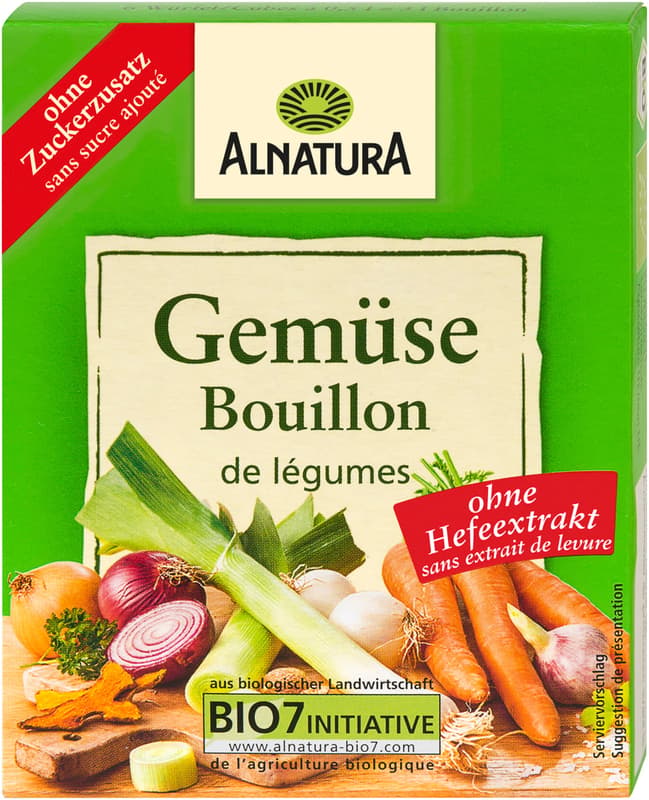 Alnatura BIO vegetable stock cubes
