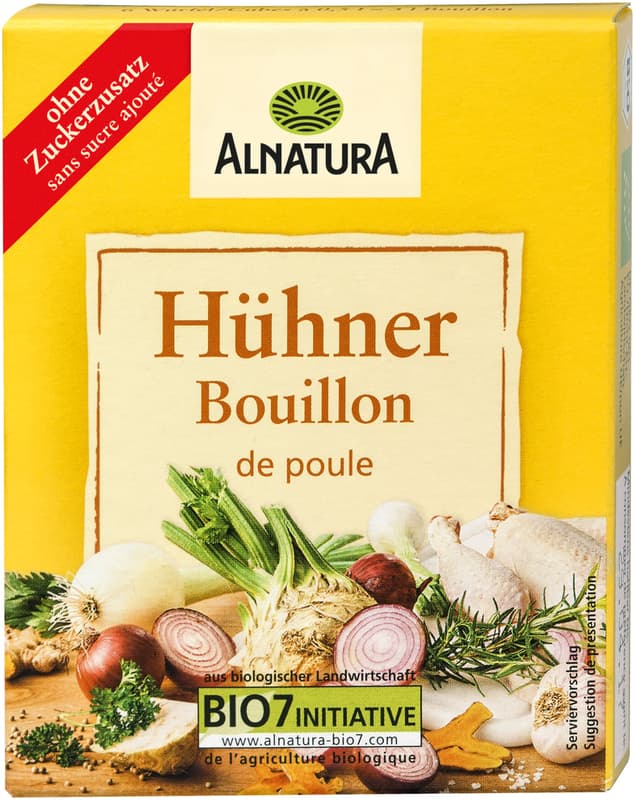 Alnatura BIO Hühnerbouillon Würfel