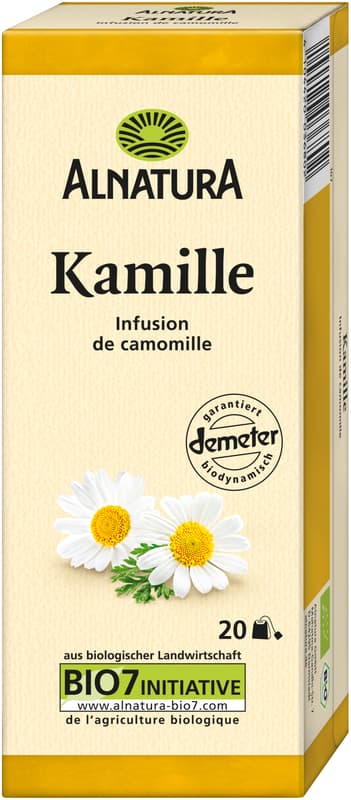 Alnatura BIO Kamillentee Teebeutel 20x1,5g