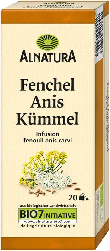 Alnatura BIO Fennel, aniseed and caraway tea