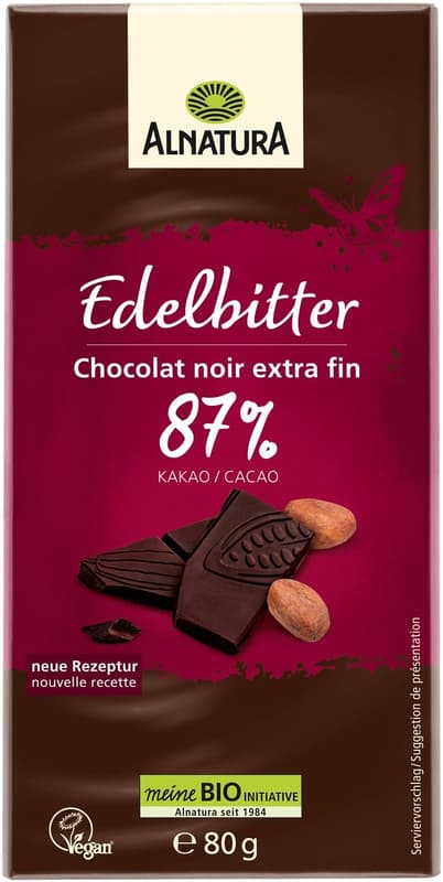 Alnatura BIO Dark chocolate 87%