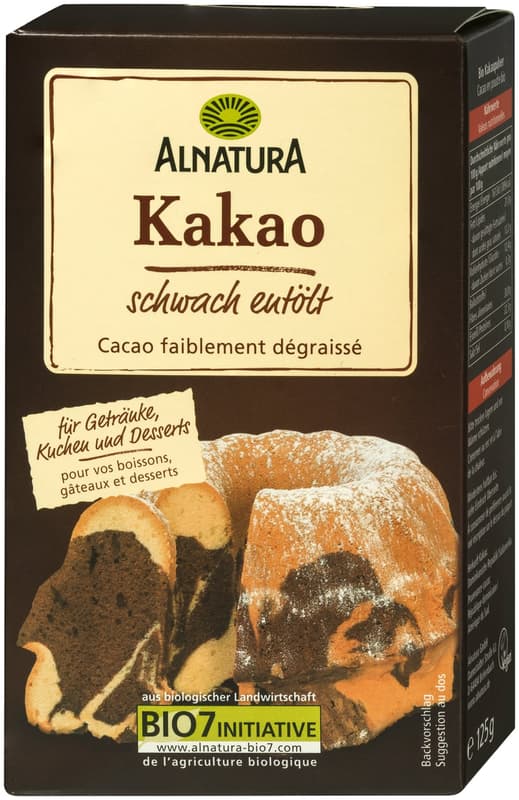Alnatura BIO Kakao schwach entölt