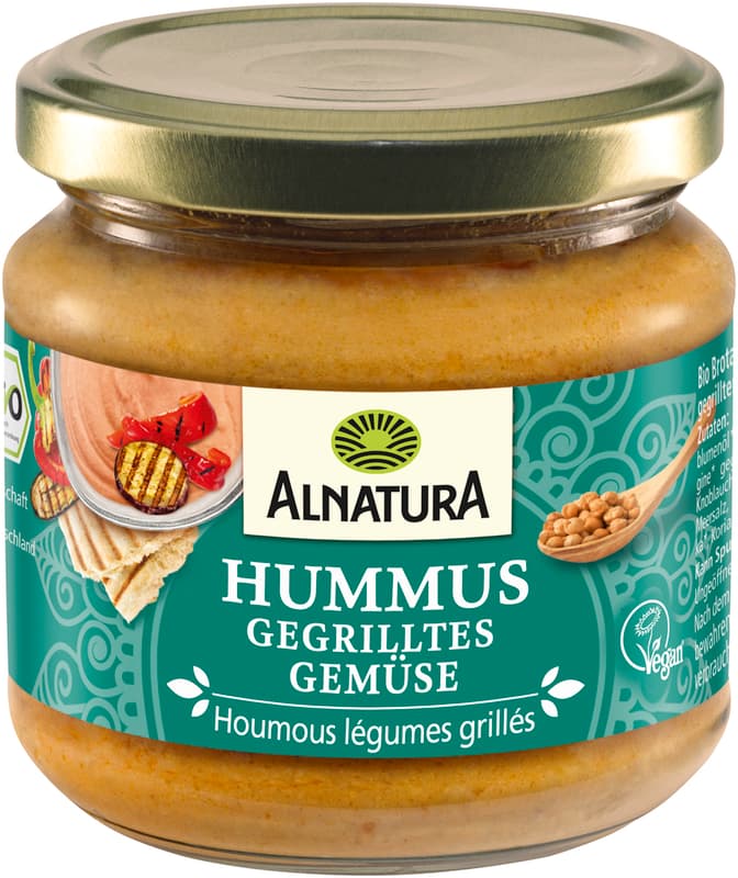 Alnatura BIO Hummus Vegetables Grilled