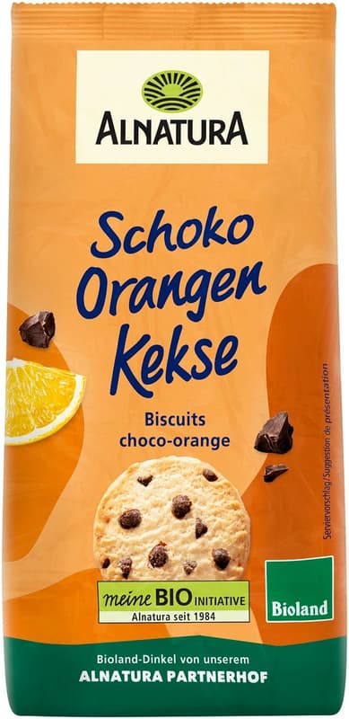 Alnatura BIO chocolate orange biscuits