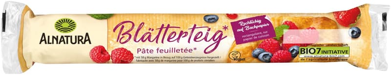 Alnatura BIO Frischer Blätterteig