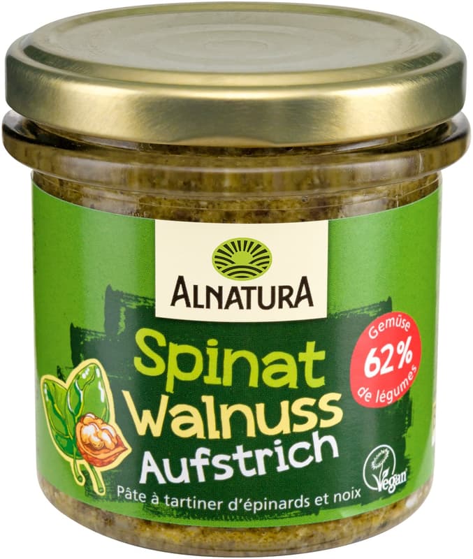 Alnatura BIO Spinat-Walnuss-Aufstrich