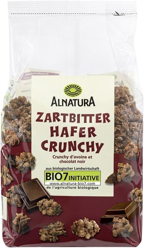 Alnatura BIO Crunchy Hafer mit dunkler Schokolade