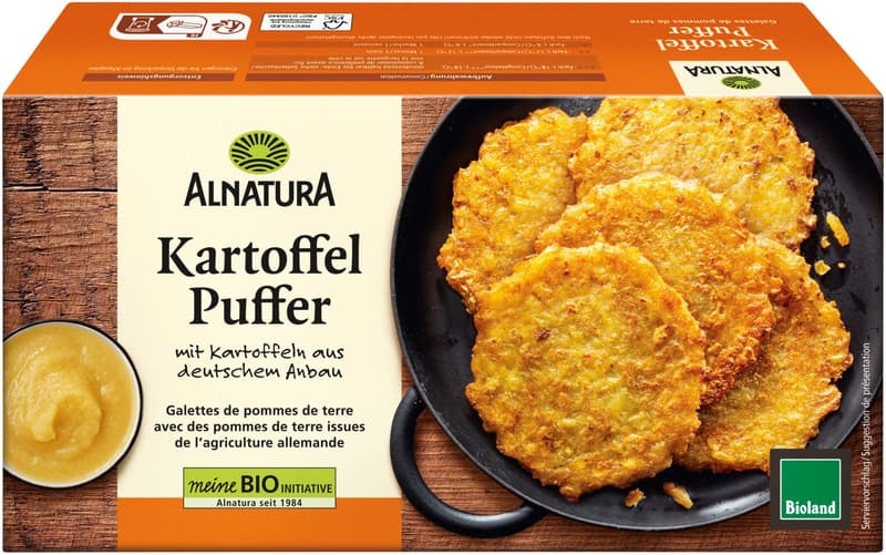 Alnatura BIO Kartoffelpuffer (tiefgekühlt)