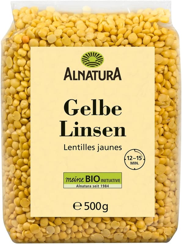 Alnatura BIO Yellow lentils