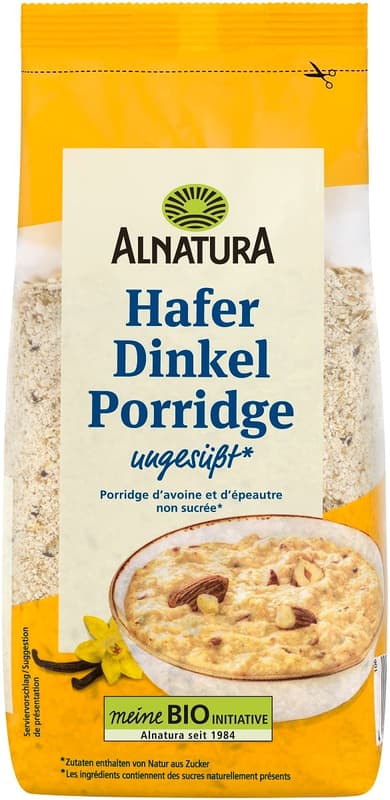 Alnatura BIO Hafer Dinkel Porridge Basis