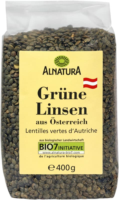 Alnatura BIO grüne Linsen
