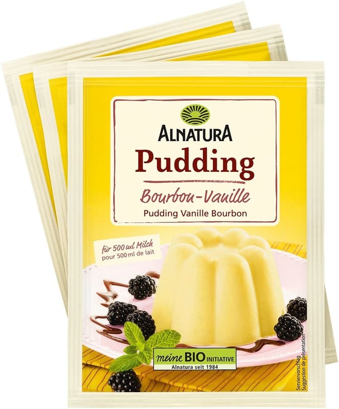 Alnatura BIO Pudding Bourbon-Vanilla