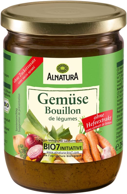 Alnatura BIO vegetable broth yeast-free, jar