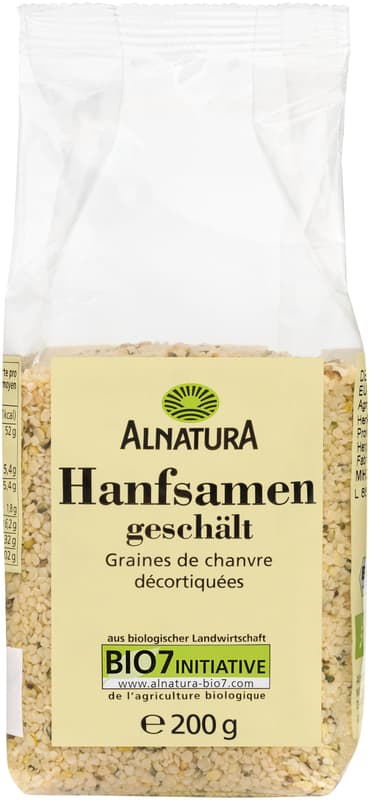 Alnatura BIO hulled hemp seeds