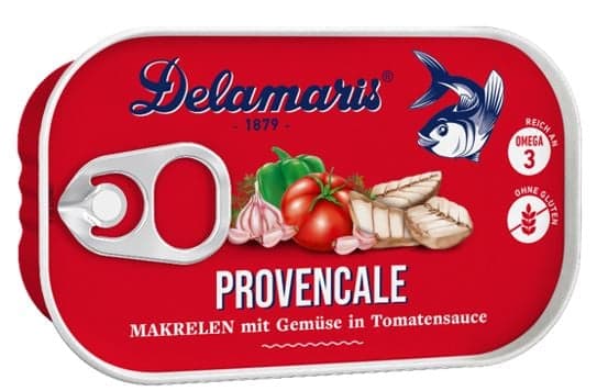 Delamaris Provencale Makrelen in Gemüse