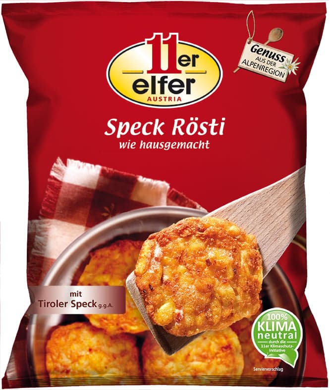 11er Speck-Rösti with Tyrolean Bacon