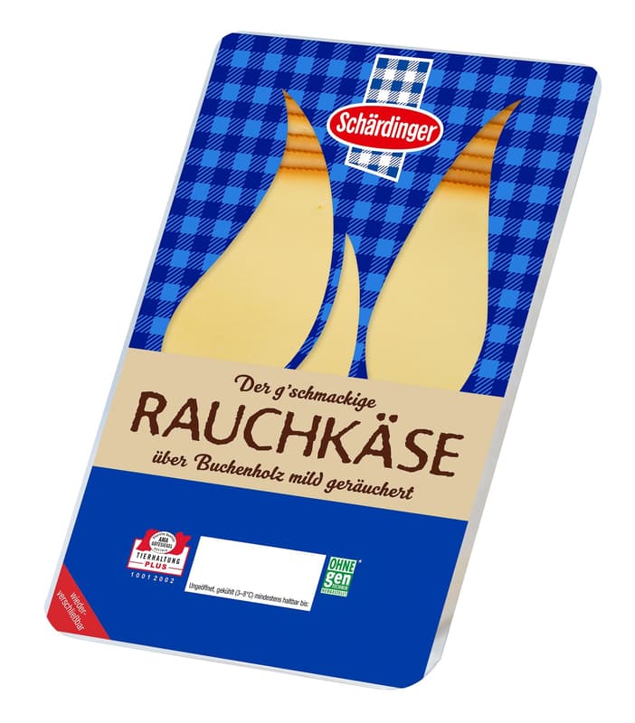 Schärdinger Rauchkäse 45% in Scheiben