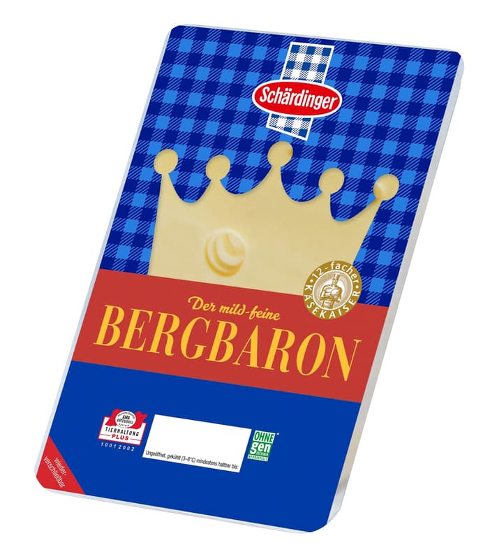 Schärdinger Bergbaron 45% in Scheiben