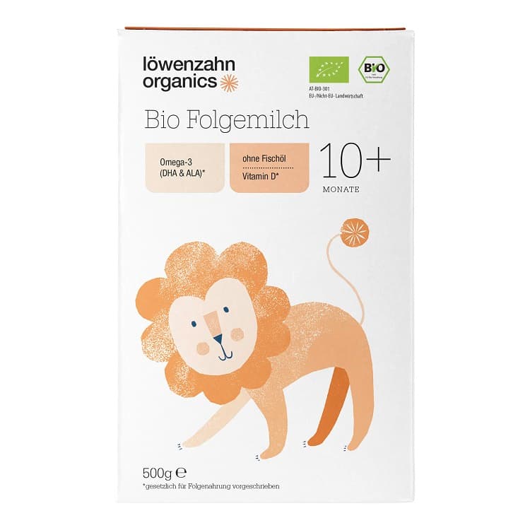 Löwenzahn Organics BIO Folgemilch nach dem 10. Monat