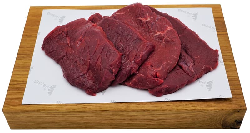 BIO Pasture Beef Schnitzel sliced