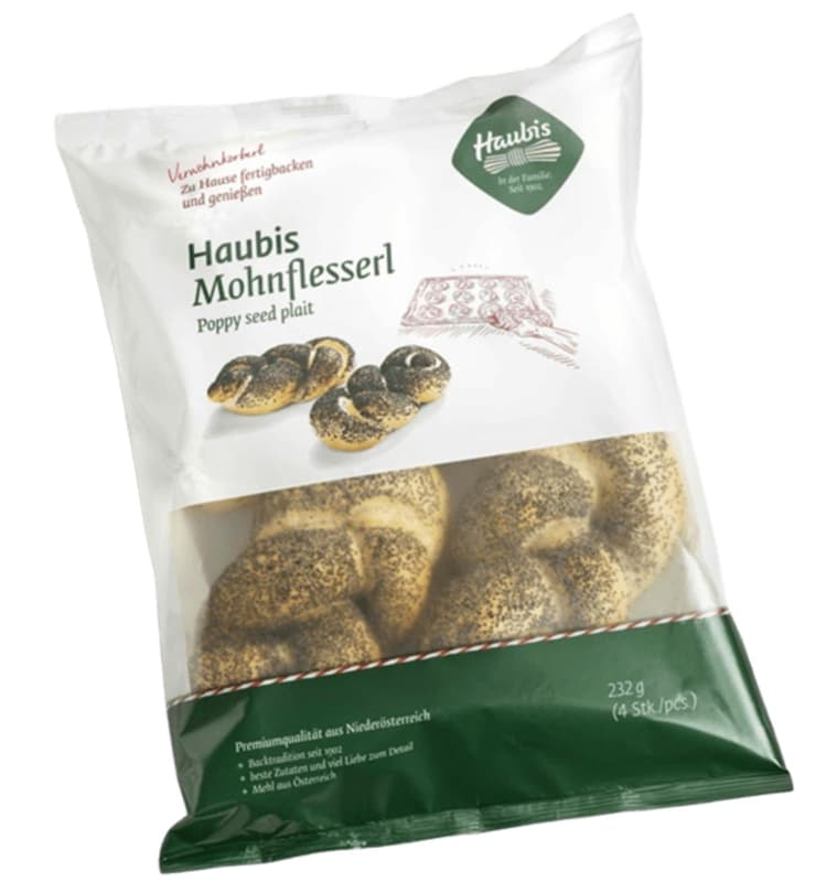 Haubis Pampering Basket Poppy Seeds 4 x 58g