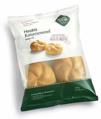 Haubis pampering basket Kaisersemmel 4 x 60g