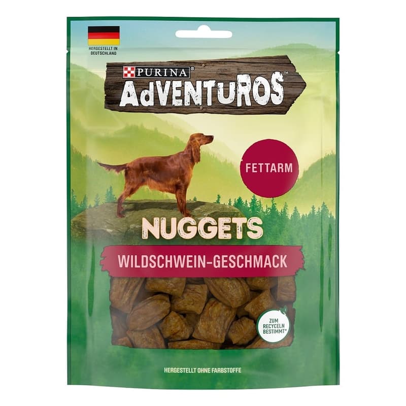 ADVENTUROS Nuggets with wild boar taste