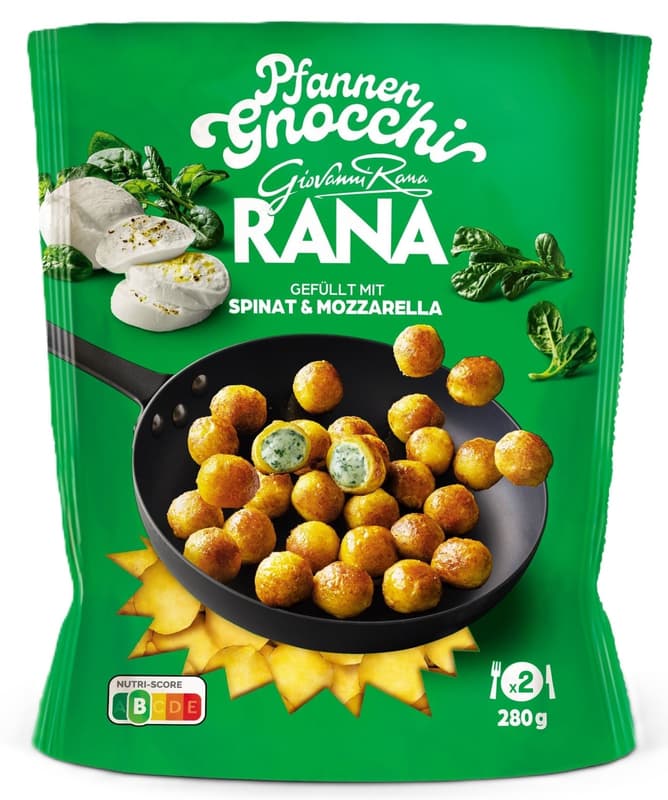 Rana Stuffed Pans Gnocchi Spinach / Mozzarella