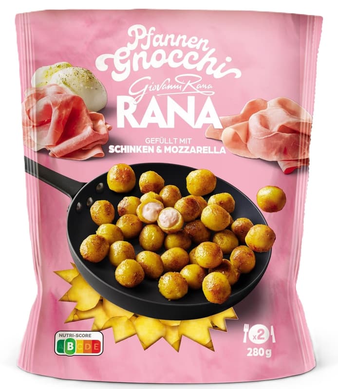 Rana Pfannen Gnocchi Schinken / Mozzarella