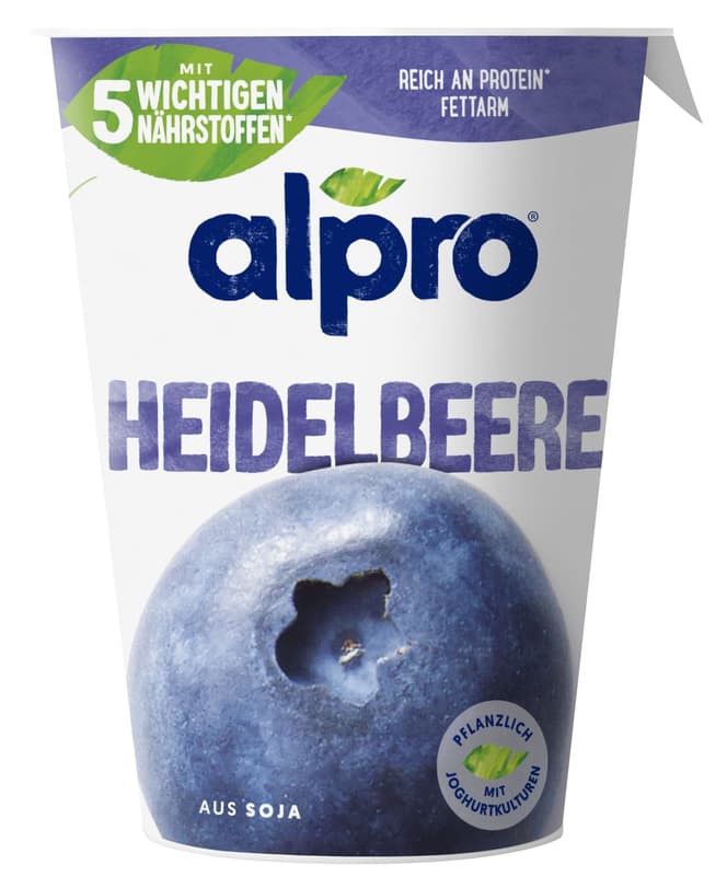 Alpro® Joghurtalternative auf Sojabasis Heidelbeere