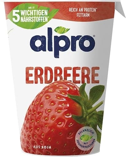Alpro® Soy-based yoghurt alternative Strawberry