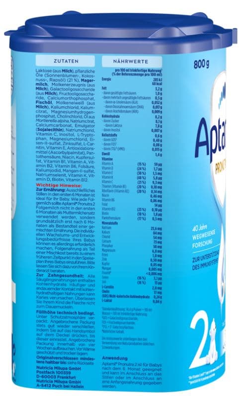 Aptamil Pronutra 2 Folgemilch