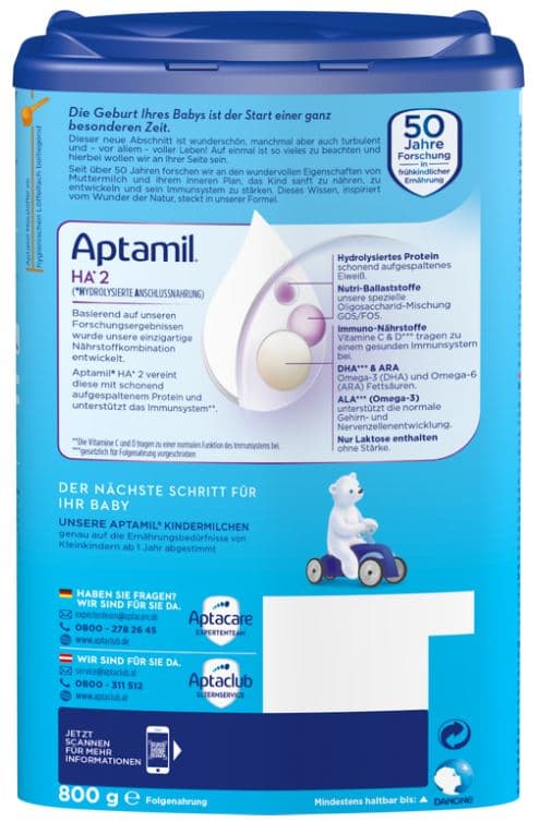 Aptamil HA 2 Folgemilch