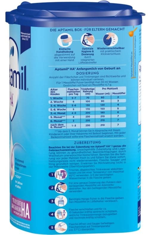 Aptamil HA 1 Anfangsmilch