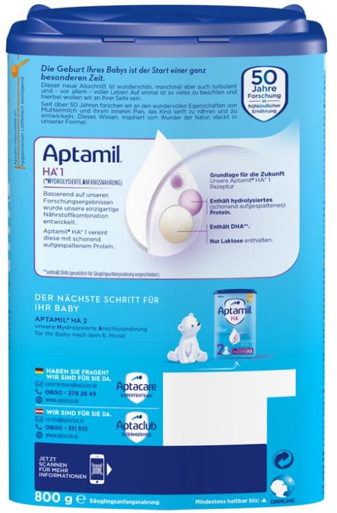 Aptamil HA 1 Anfangsmilch