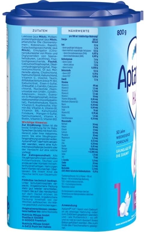 Aptamil HA 1 Anfangsmilch