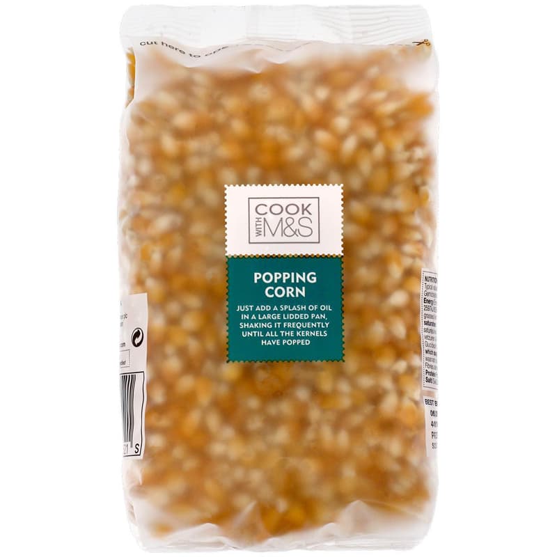 Marks & Spencer Organic Popcorn Corn