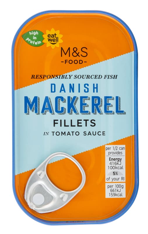 Marks & Spencer Mackerel Fillets in Tomato Sauce